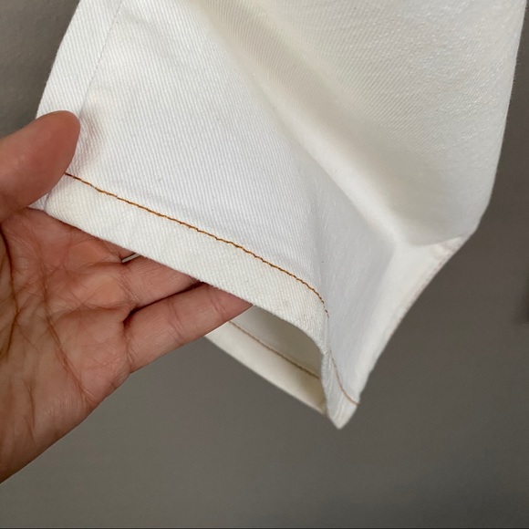 Just Cavalli Off White/Cream Cropped Jeans - Picture 5 of 11